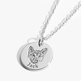 Colar com Rosto de Animal Personalizado