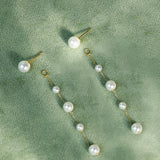 Ethereal Pearl Drop Earrings