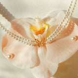 Butterfly Pearl Necklace