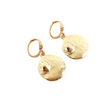 Golden Pearl Earrings | Radiance & Elegance
