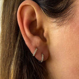 12mm CRYSTALIZED SHINE HOOP SMALL Earrings