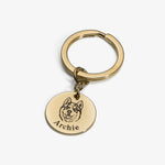 Porta Chaves com Rosto de Animal Personalizado