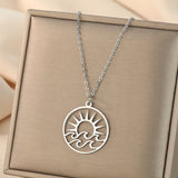Sun Wave Necklace | Energy & Freedom