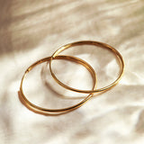 Slim Hoop Extra Large Earrings