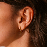 20mm Open My Heart Earrings