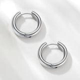 24mm GLOSSY HOOPS Medium Earrings