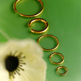 24mm SLIM HOOP MEDIUM EARRINGS