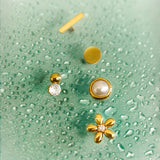 Allmatch Pearl Earrings