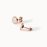 White Gloss Earrings