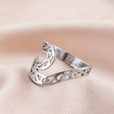Minimal Wave Ring | Geometry & Sea