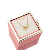 ENGRAVED NECKLACE WITH ETERNAL ROSE BOX