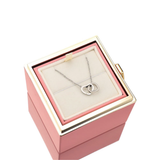 ENGRAVED NECKLACE WITH ETERNAL ROSE BOX