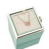 ENGRAVED NECKLACE WITH ETERNAL ROSE BOX