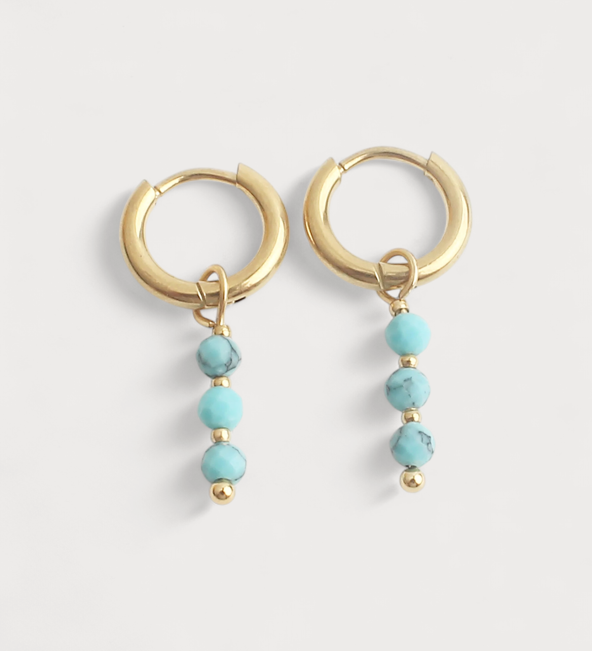 Brincos Mon Chéri em Pedra Natural
