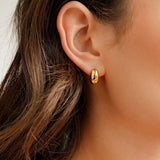 Modern Bean Earrings