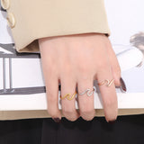 Wave Steel Ring | Movement & Elegance