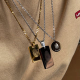 Customizable Medal Necklace