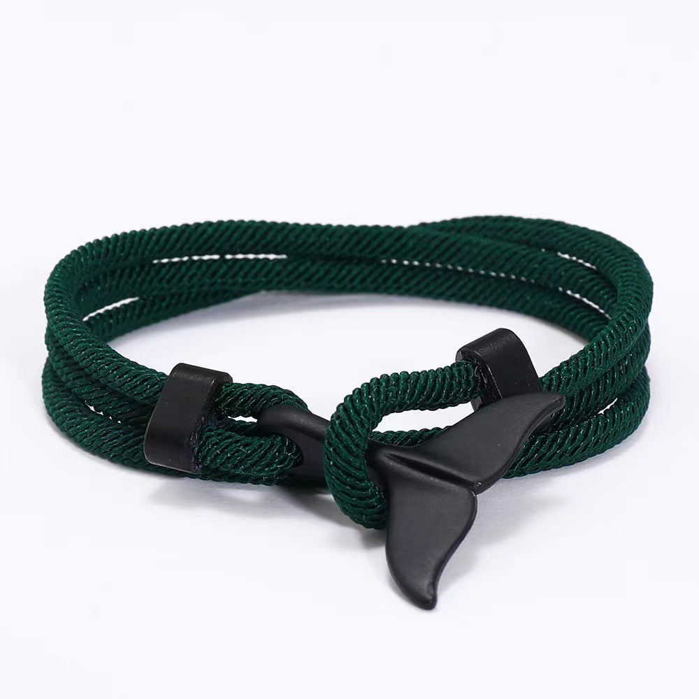 Pulseira Cauda de Baleia | Liberdade & Profundidade