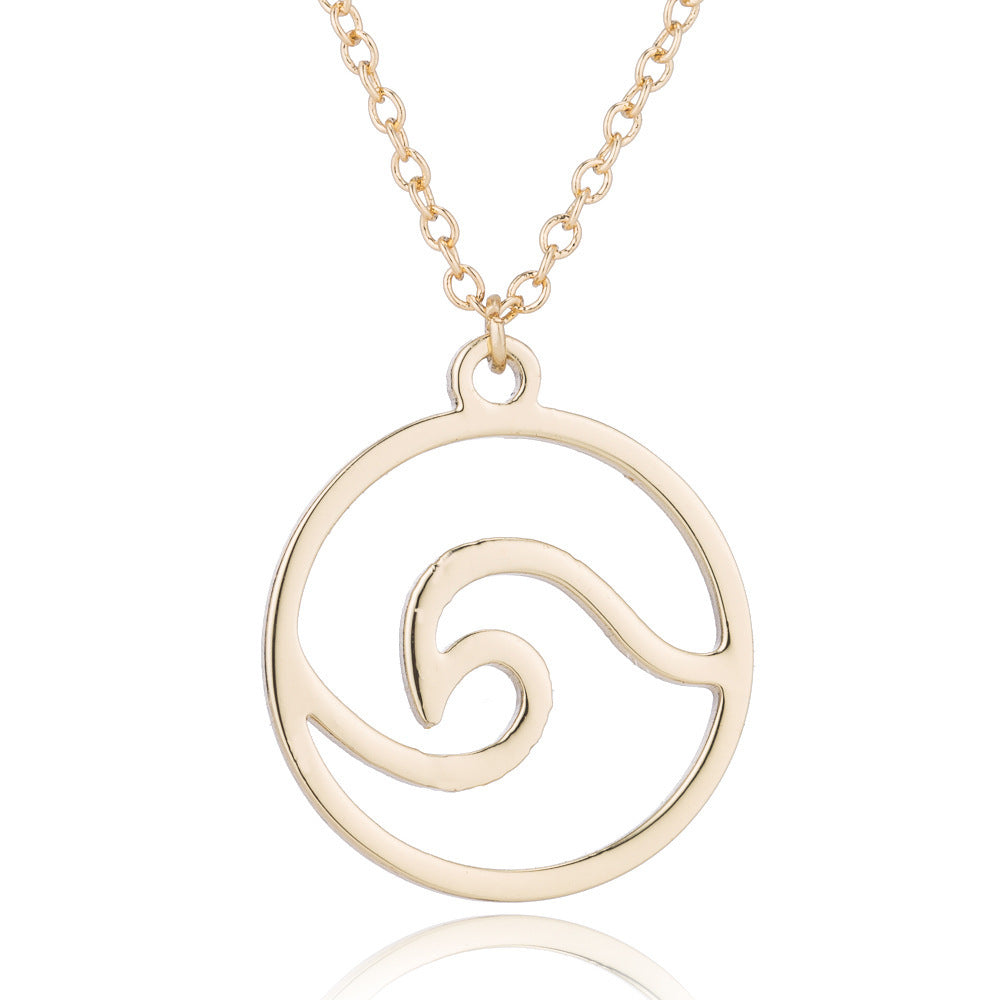 Colar Hollow Onda | Elegância & Movimento