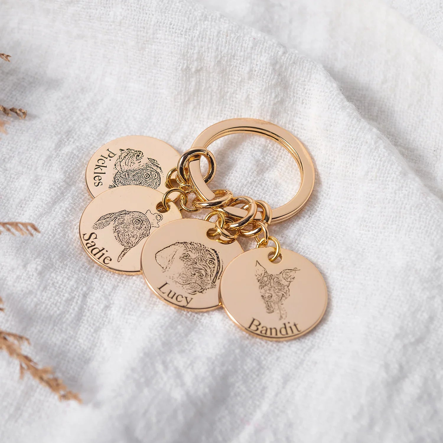 Porta Chaves com Rosto de Animal Personalizado