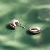 Modern Bean Earrings
