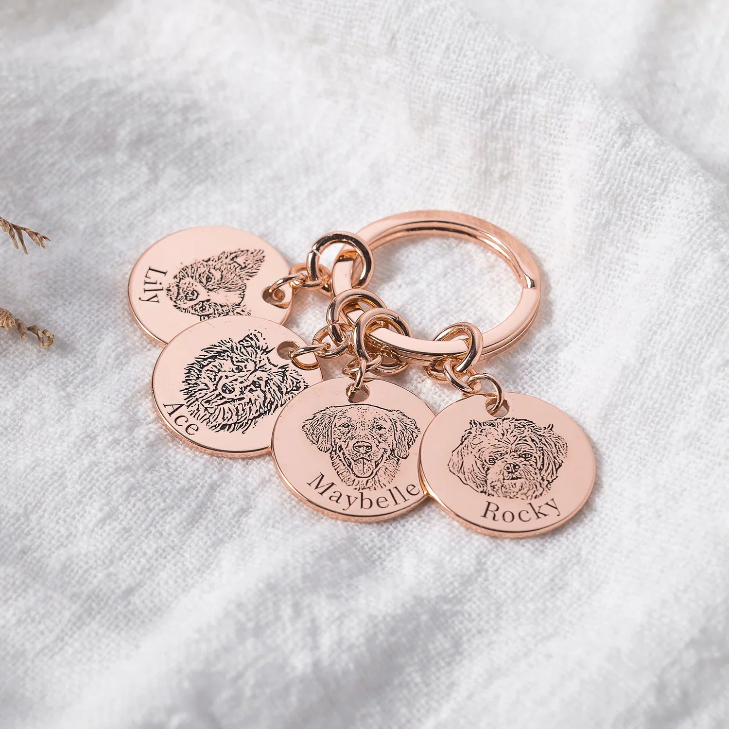 Porta Chaves com Rosto de Animal Personalizado