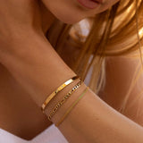 Figaro Steel Bracelet