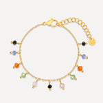 Pulseira Colorido Pedra