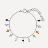 Pulseira Colorido Pedra