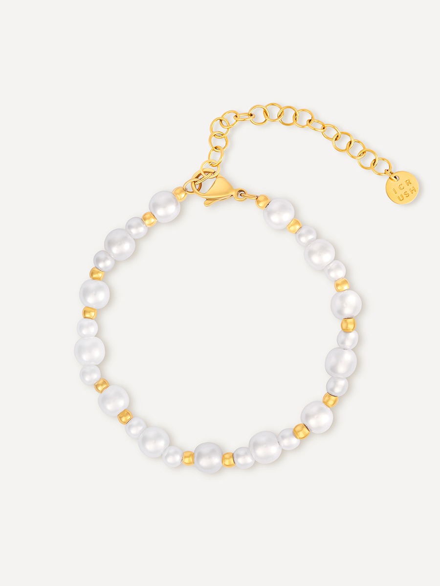 Pulseira Contas Pérola