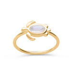 Anel Samadhi Goldbeschichtet