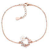 Pulseira Primavera Branco Flor