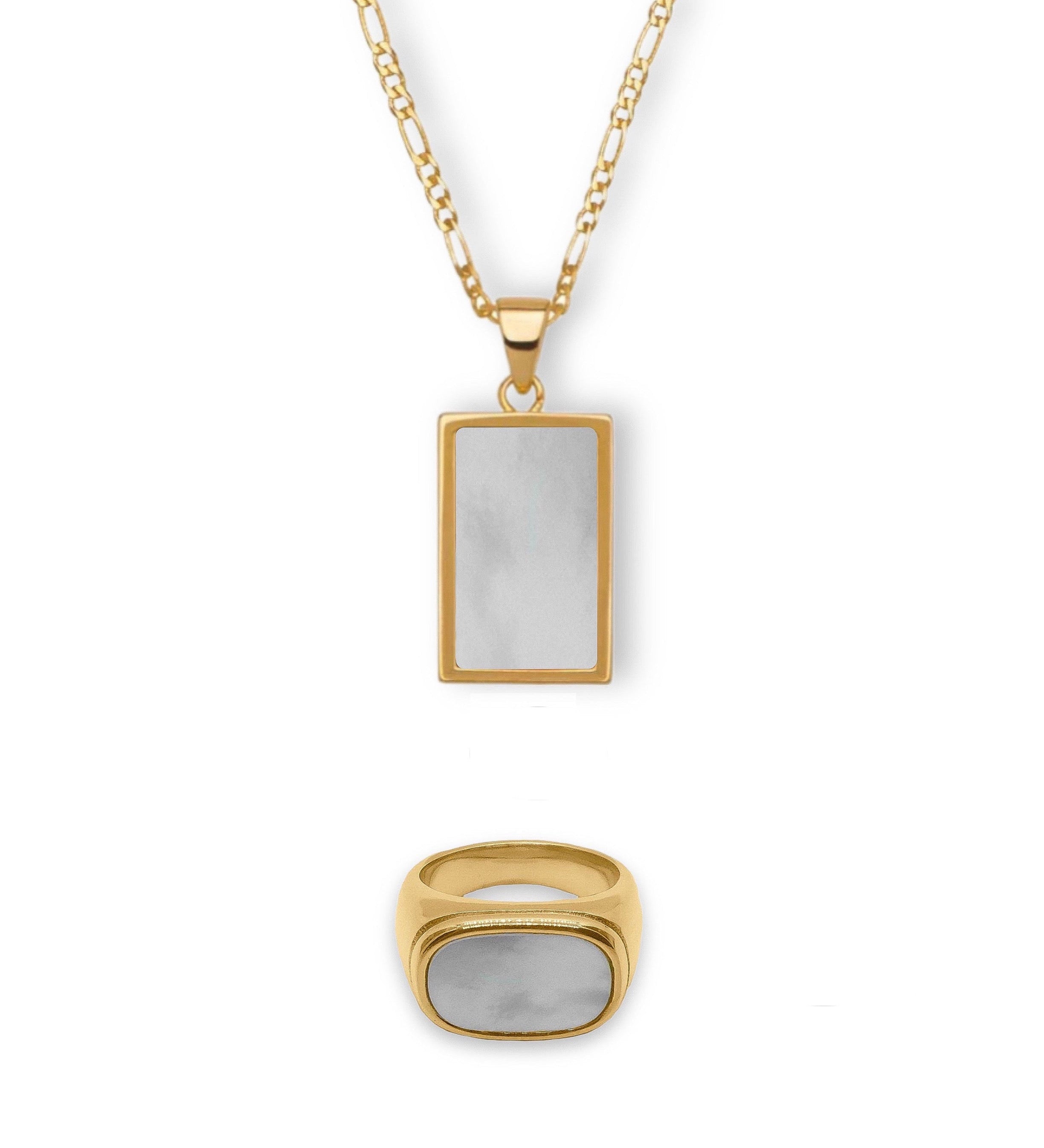 Conjunto Marble Branco