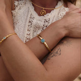 Pulseira Jaroka (Banhado a Ouro)