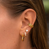 20mm Open My Heart Earrings
