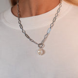 Rose - Necklace - Stainless Steel