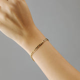 Figaro Steel Bracelet
