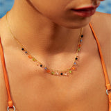 Colourful Stone Chain