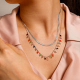 Colourful Stone Chain