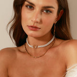 Butterfly Pearl Necklace