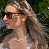 Butterfly Pearl Necklace