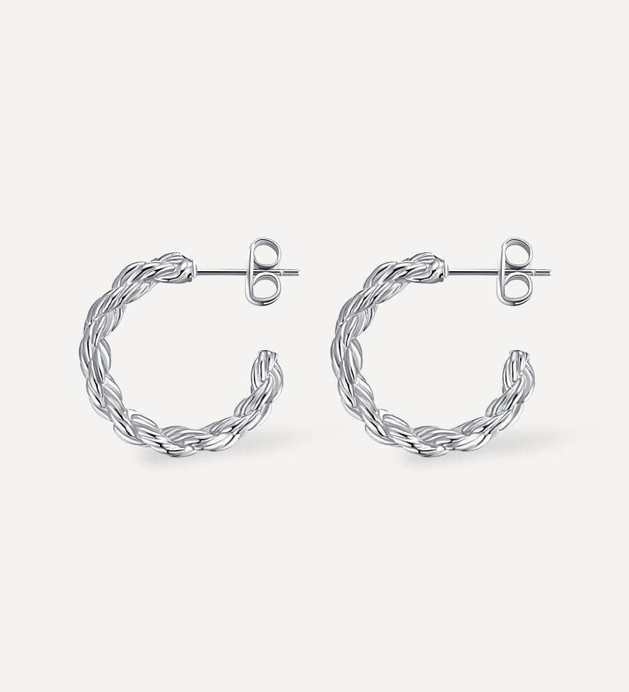 GENTLENESS HOOP EARRINGS