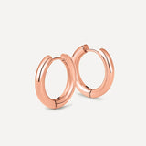 24mm GLOSSY HOOPS Medium Earrings