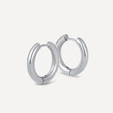 24mm GLOSSY HOOPS Medium Earrings