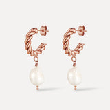 TWIRL Pearl Earrings