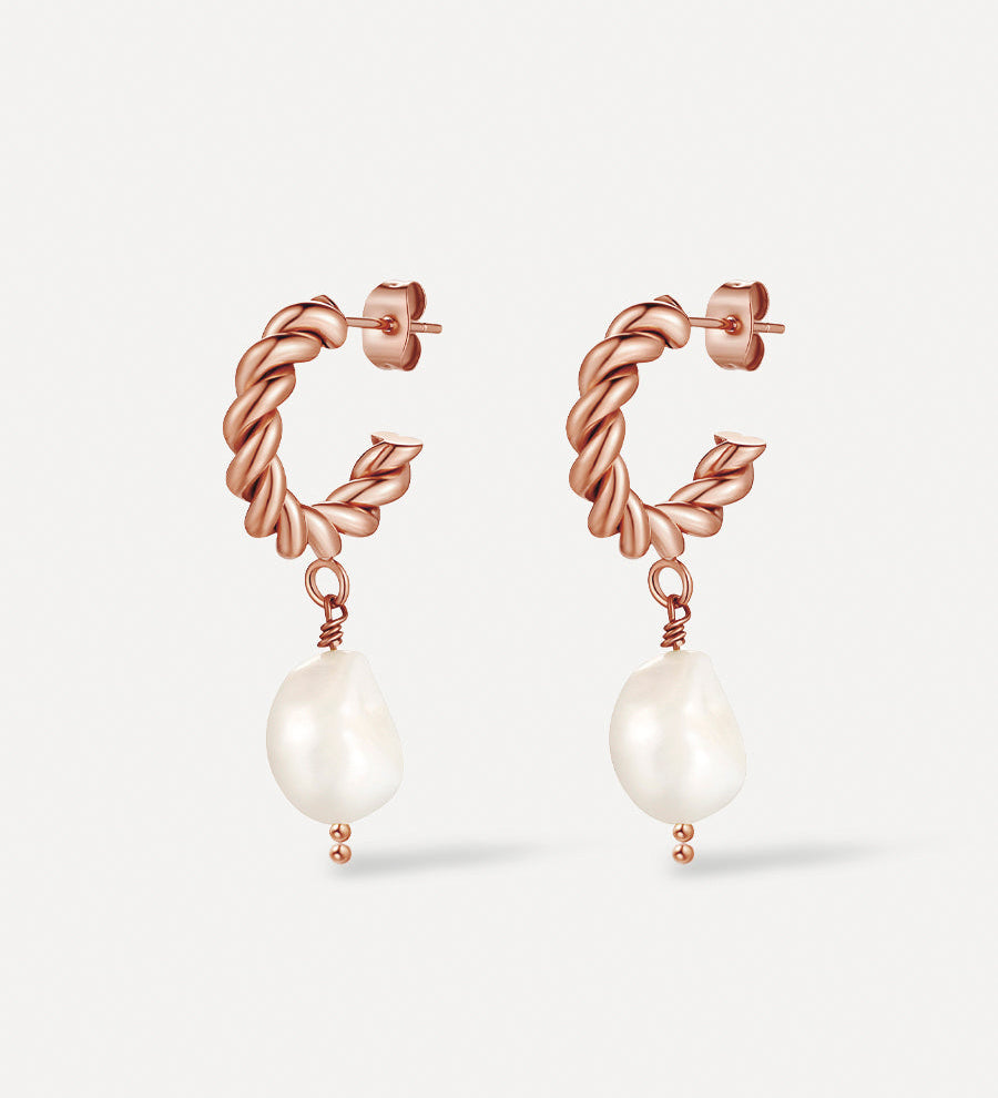 TWIRL Pearl Earrings