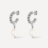 TWIRL Pearl Earrings