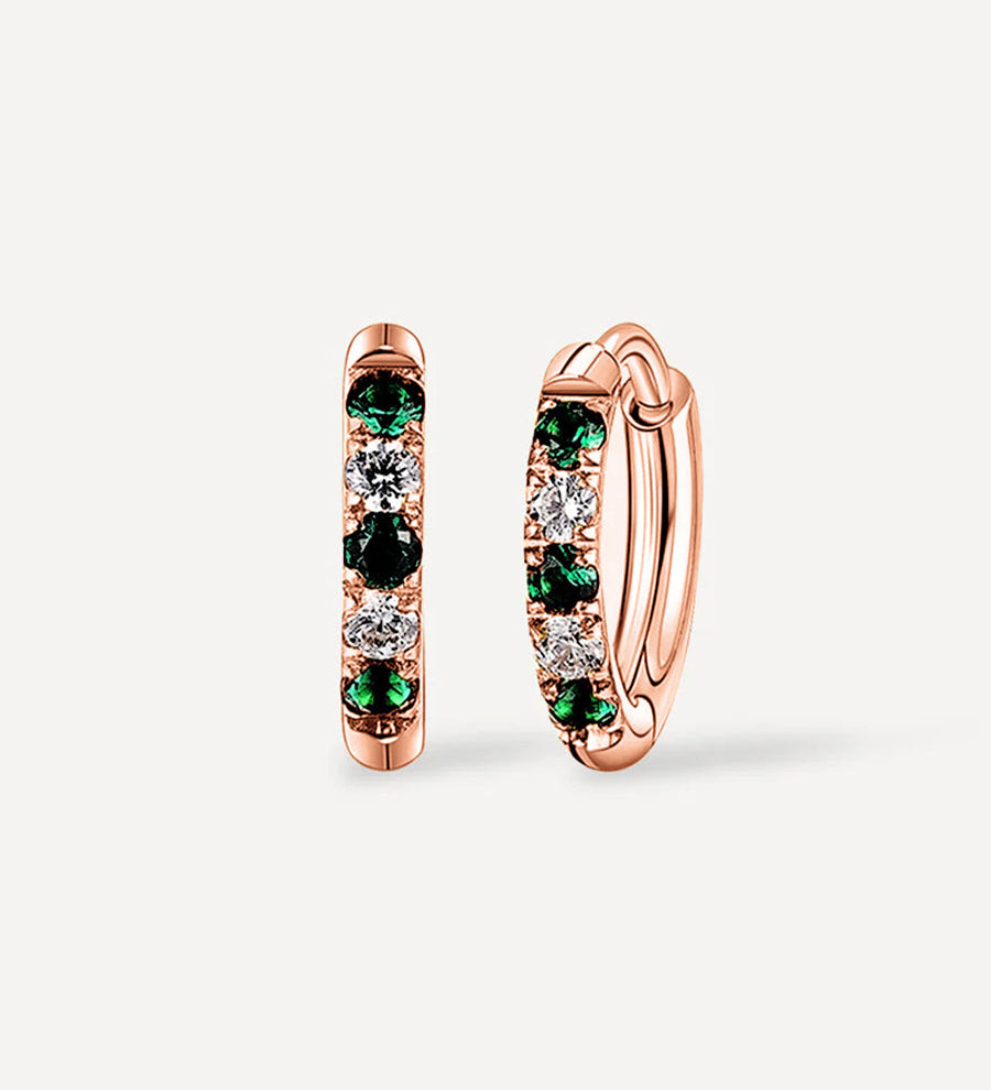 Green Glacier Small Earrings
