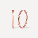 24mm SLIM HOOP MEDIUM EARRINGS