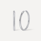 24mm SLIM HOOP MEDIUM EARRINGS